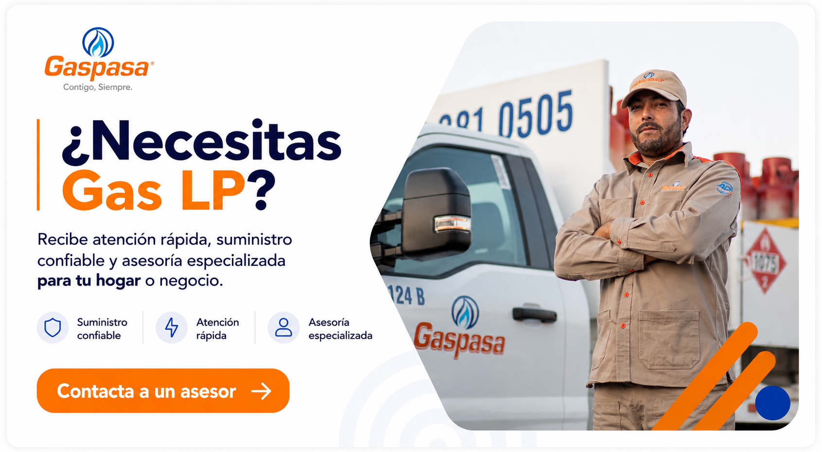 Contáctanos - Gaspasa