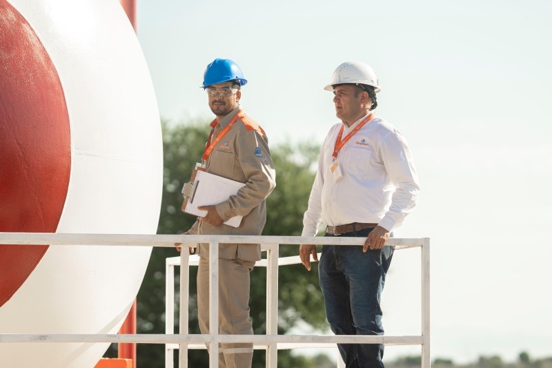 Instalación de gas industrial